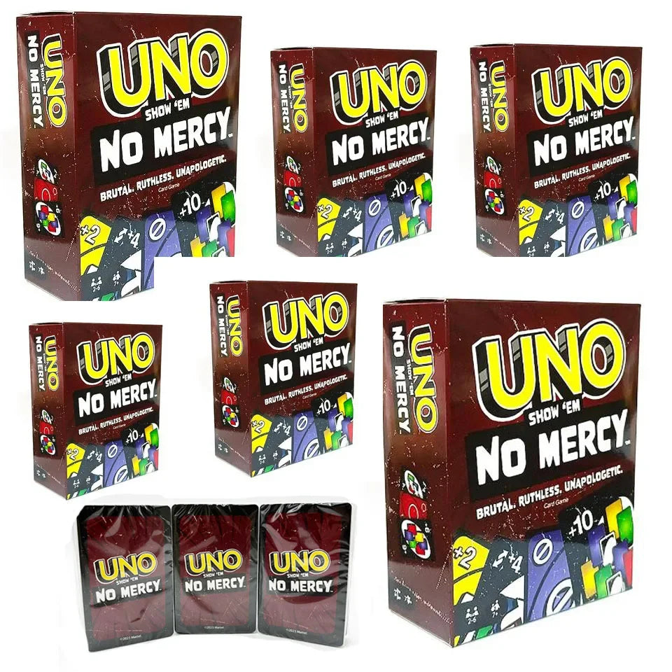 NEW Uno No mercy Game Board Games2025 UNO Cards