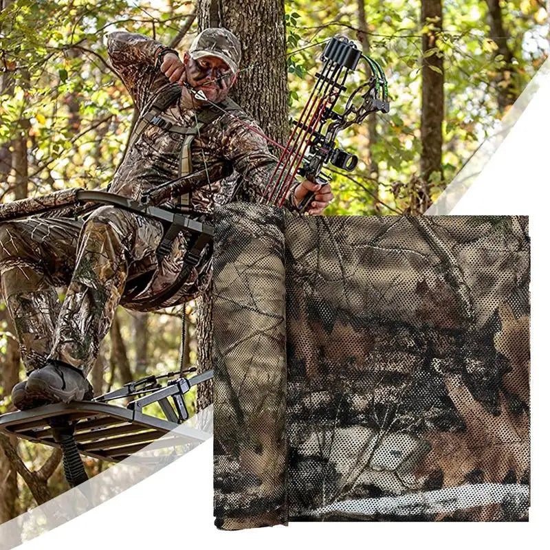 Camp Netting Blind Material Cover Realistic Camouflage