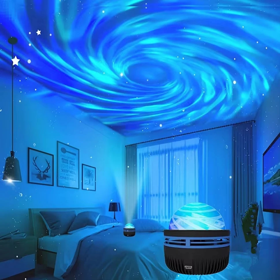1pc Star Projector, Galaxy Projector, IN ROOM