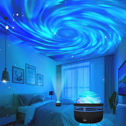1pc Star Projector, Galaxy Projector, IN ROOM