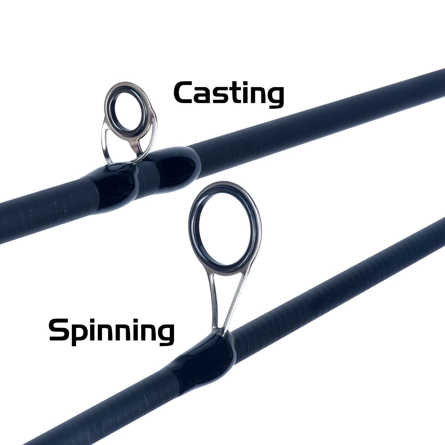 PHISHGER Spinning Baitcasting Travel Carbon Mini