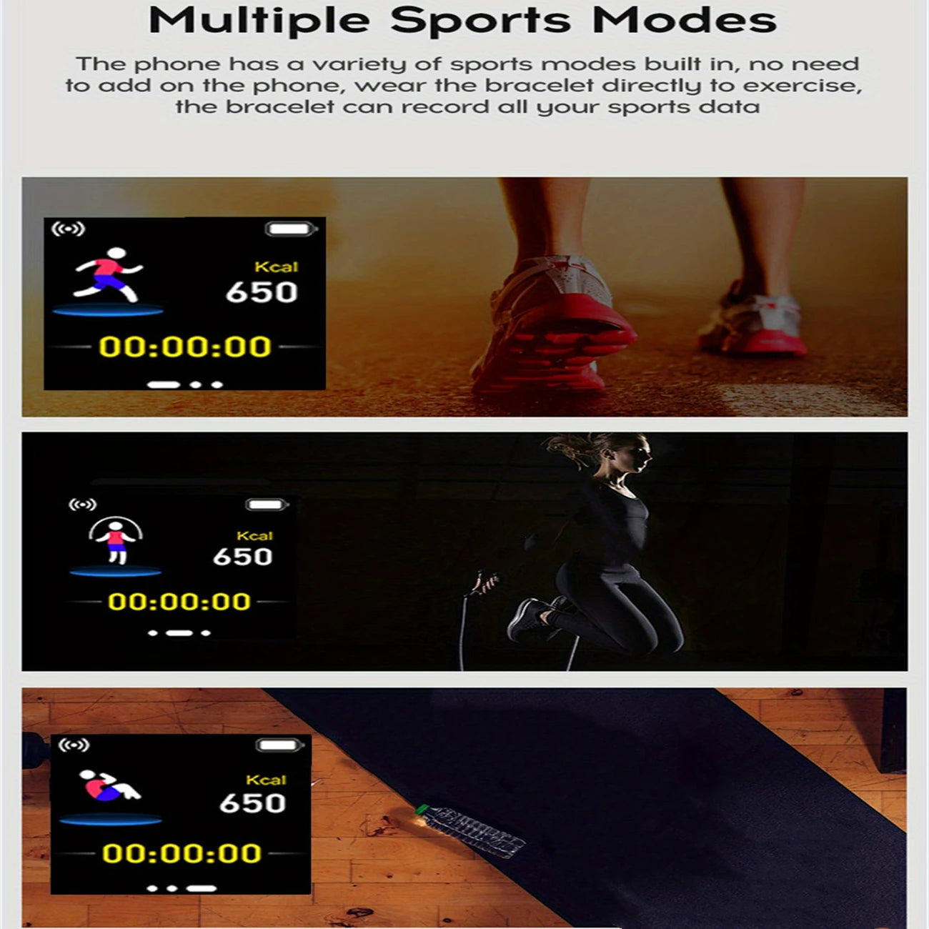 Multifunctional Smart Watch Men Women Bluetooth Connected