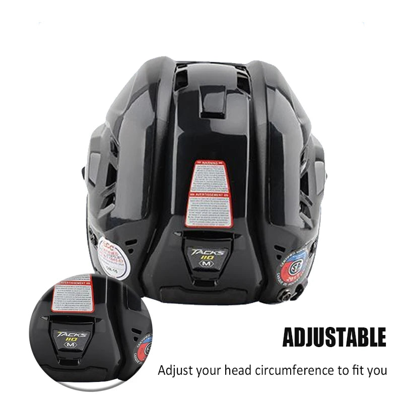 Ice Hockey Helmet Tactical Sports Rugby Adjustable Hockey