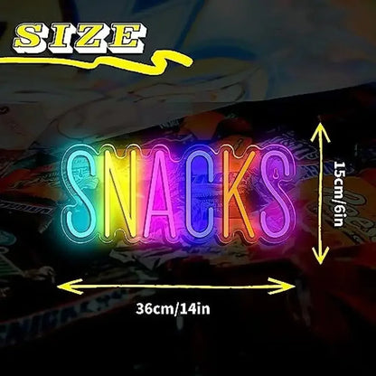 Neon Signs For Wall Decor,Snack or Coffe Bar