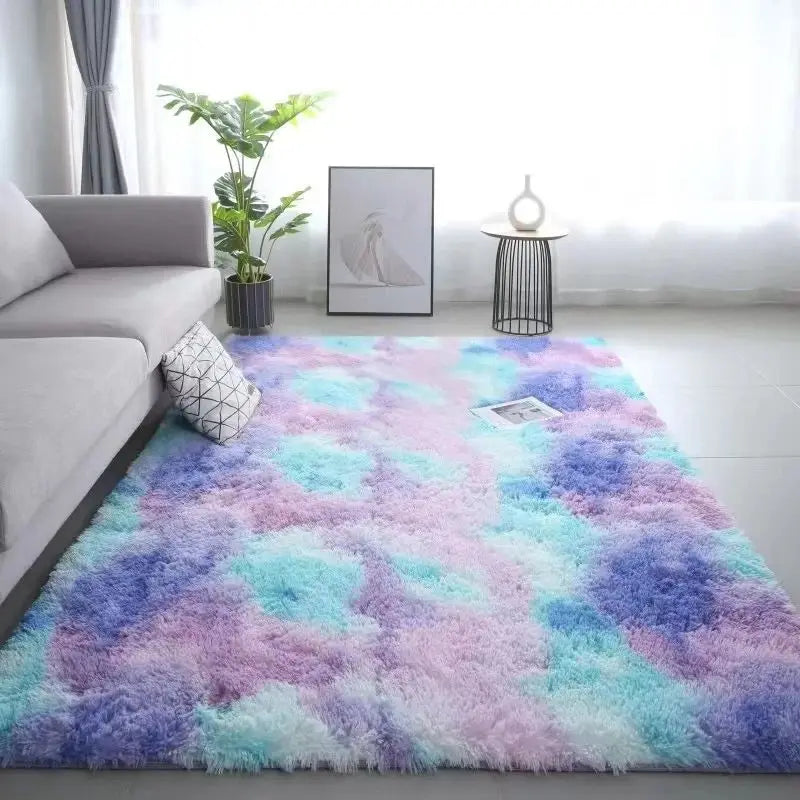 VIKAMA Silk Wool Rugs Children's Room Living Room