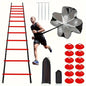 1 Set Soccer Training Agility Ladder , Spikes, Obstacles