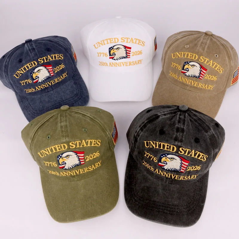 250th Anniversary USA Hat United States 250 Year American