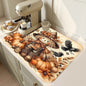 Autumn Thanksgiving Day  Dish Drying Mat Soft Rubber