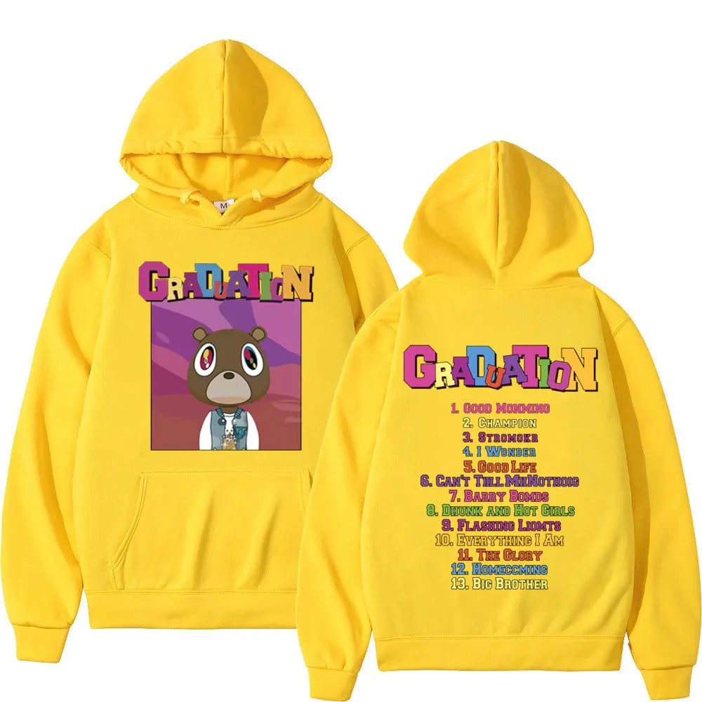 Rapper Kanye West Album Print Hood