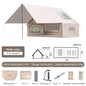 Auto Inflatable Tent with Sunshade, 2025 New 2 in 1