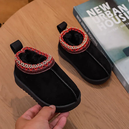 2025 New Fashion Children's Ankle Boots Soft Winter Causal Girls