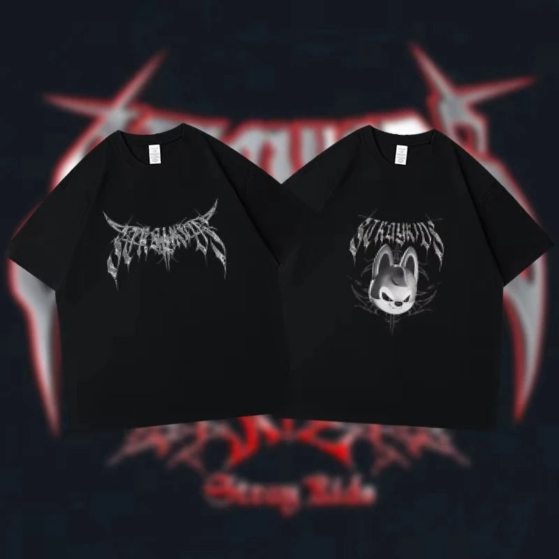 Tour Merch FELIX BANGCHAN CHANGBIN HYUNJIN SEUNGMIN LEE KNOW  Cotton Short Sleeve