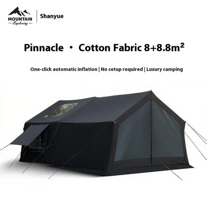 SHANYUE Camping Thickened Two-bedroom and One-living Room