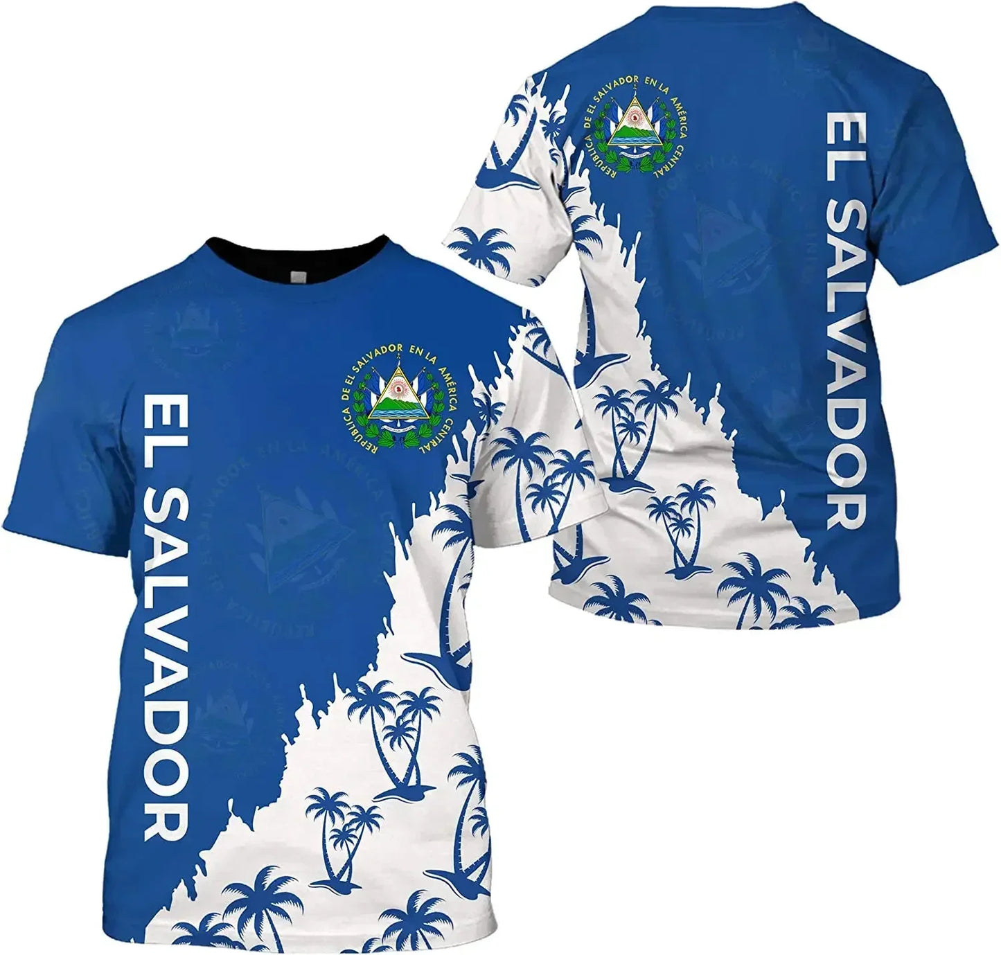 El Salvador Flag Football Jersey 3D Print