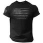 2025 New Gym T-shirt for Men 3d Print USA Flag T Shirt