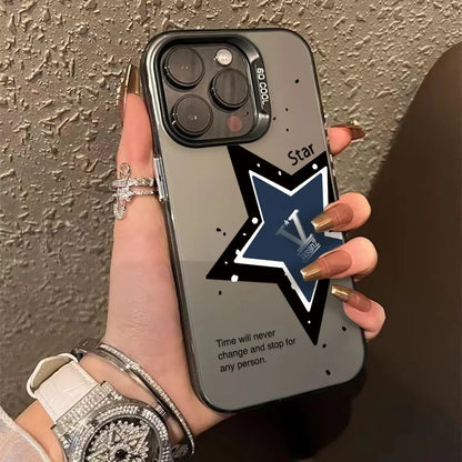 Luxury INS Star Phone Case For iPhone 16 Pro Max 17 13 11 15 14 12 17