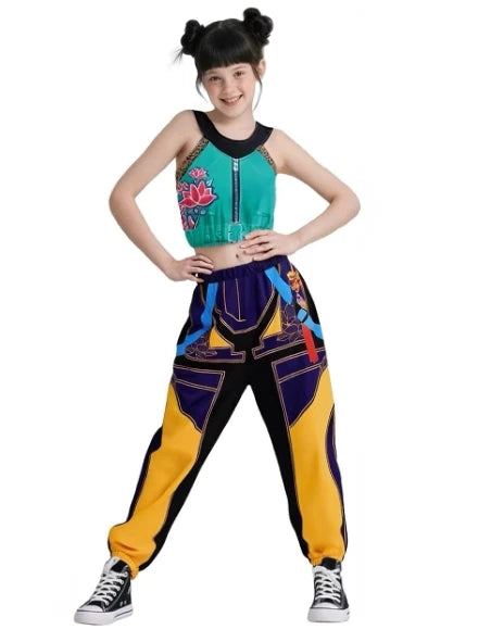 New K-POP Demon Hunter Cossplay Girls Costume