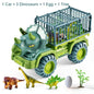 Boys Car Toys Dinosaur Truck Transport Carrier Vehicle Dino Animal