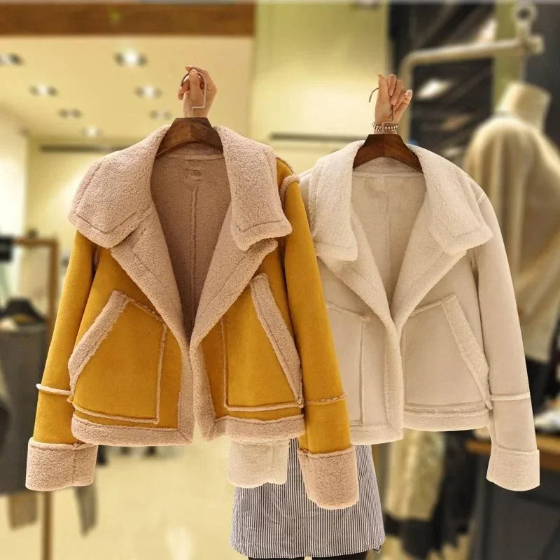 Winter Coat for Women 2025 Cotton Cold Wool Jacket