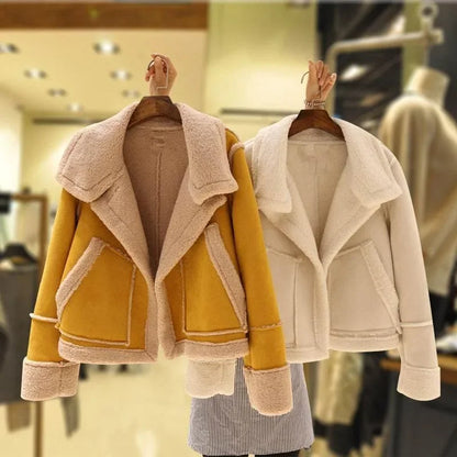 Winter Coat for Women 2025 Cotton Cold Wool Jacket