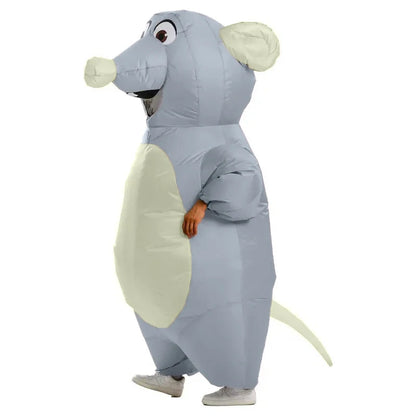 Inflatable Mouse Costume for Adult Blow Up Mouse Style