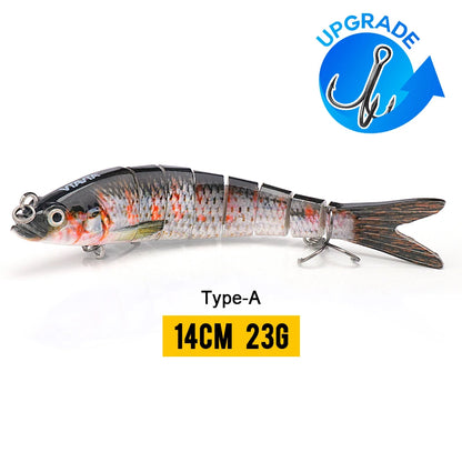 VTAVTA 10/14cm Sinking Wobblers Fishing Lures Jointed