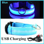 3 Modes Dog Luminous Charge Collar Led Usb Cat Dogs