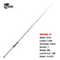 LEYDUN ZORO Light Fishing Rods 145M/H 58g/55g 175H