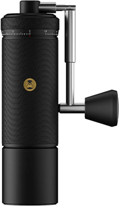 Manual Coffee Grinder with External Adjustment, Stainless Steel Burr