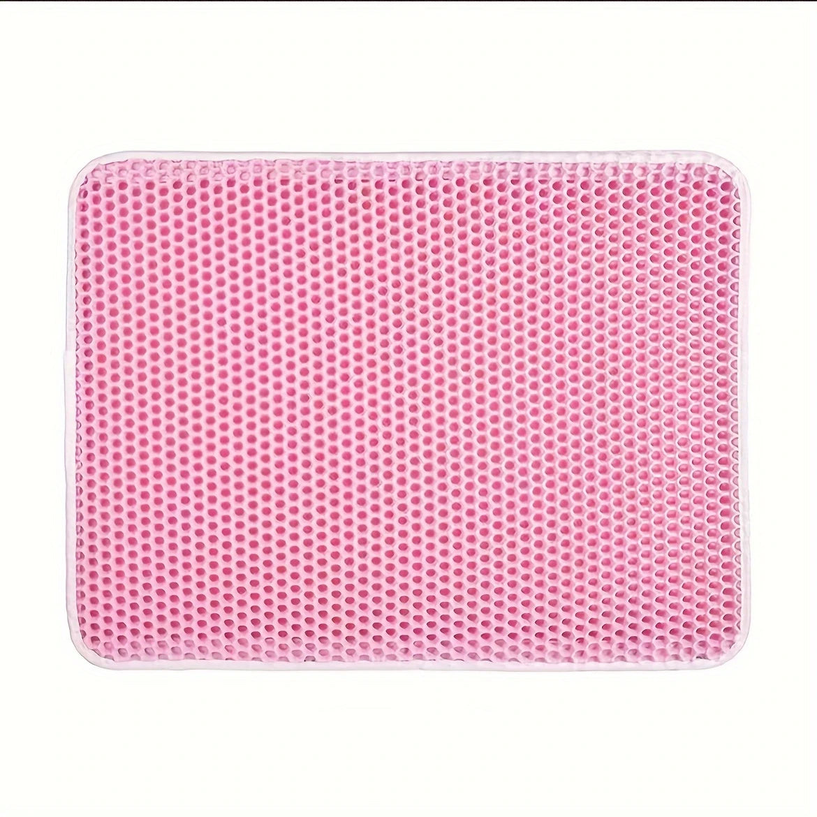 1Pc Large Size Cat Litter Mat-Advanced Honeycomb Double Layer