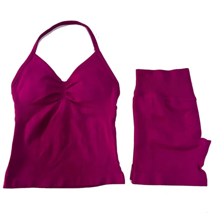 2 Pieces Set Yoga Dfyoga Leggings Set   Women