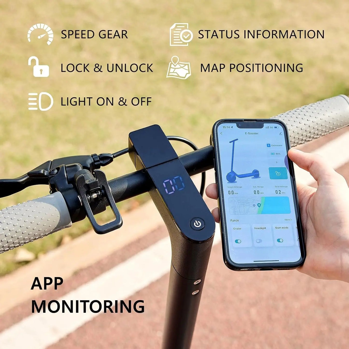 G5.0 Electric Scooter 36V 10.5AH High Capacity Battery 21Miles