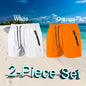 Men's Soild Color Swim Shorts Summer