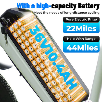 Adult Electric Bicycle 26Linch 36V 10.4AH 19.9Mph