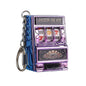 Fruit Slot Machine Keychain Lucky Charm Jackpot