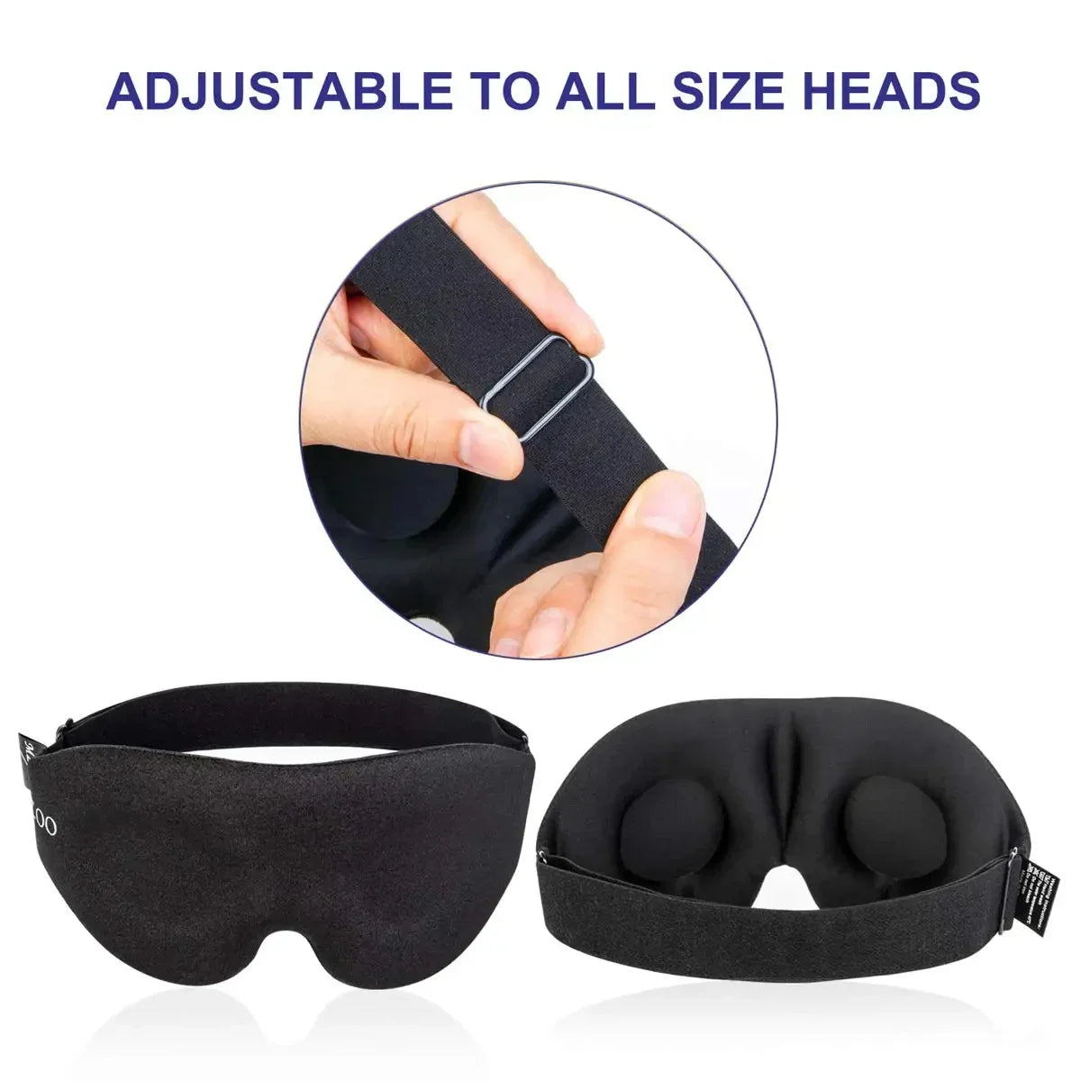 Eye Mask for Sleeping 3D Contoured Cup Blindfold Concave