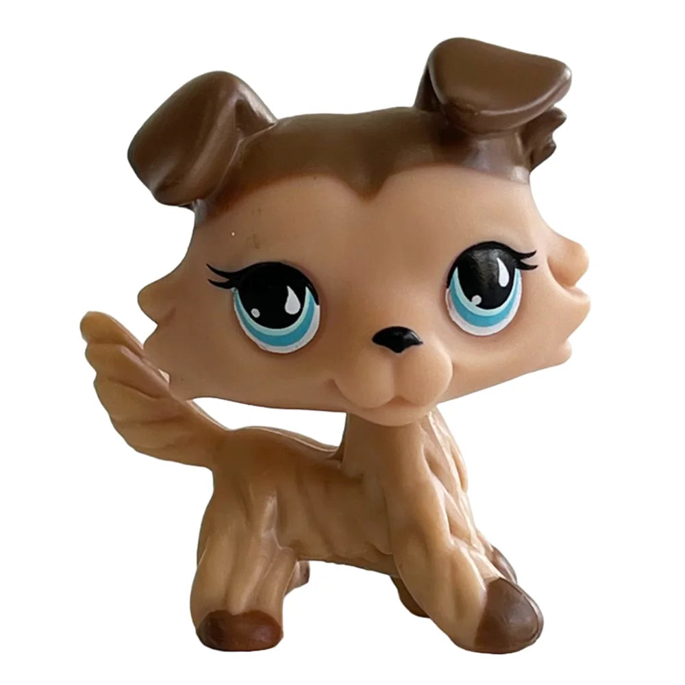 Rare pet toy Stands Short Hair Kitten Dog Dachshund Collie