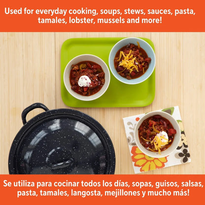 Enamel Stock Pot Soup Stews Cooking