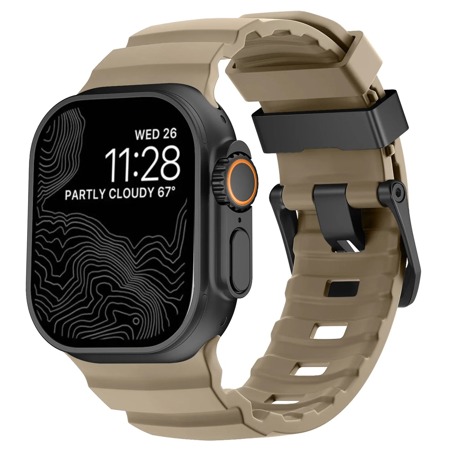 Trail Silicone Band for Apple Watch Ultra