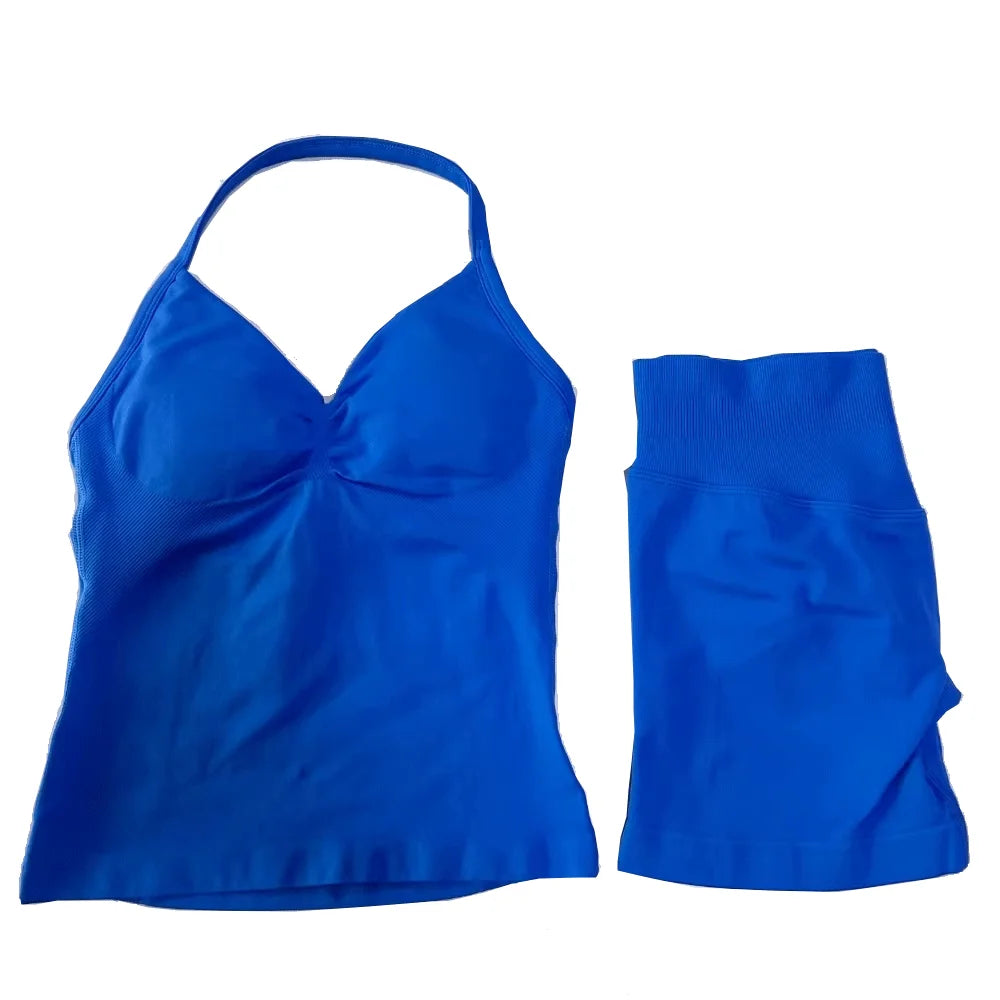 2 Pieces Set Yoga Dfyoga Leggings Set   Women