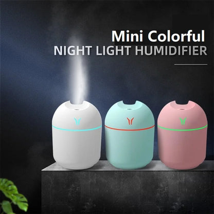 250ML USB Mini Air Humidifier Aroma Essential OIL