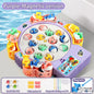 Magnetic Rotating Fishing Game Plate - Fishing Toy with Music