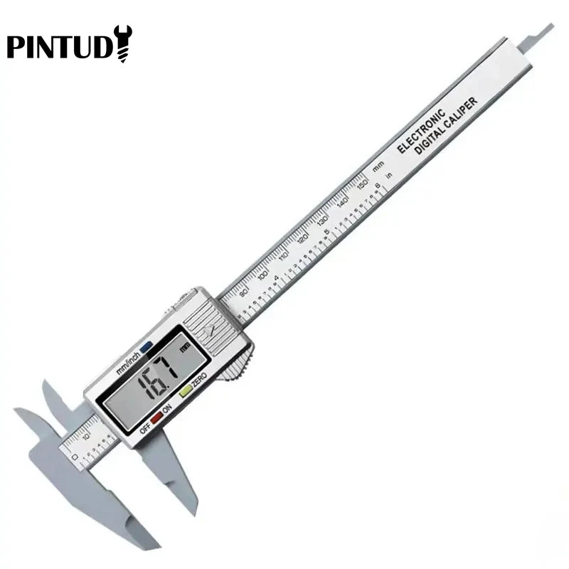 1PC Plastic Vernier Caliper Digital Display Caliper