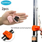 2pcs Quick-Attach Fishing Rod Clip - Tool-Free 1-Hand Holder