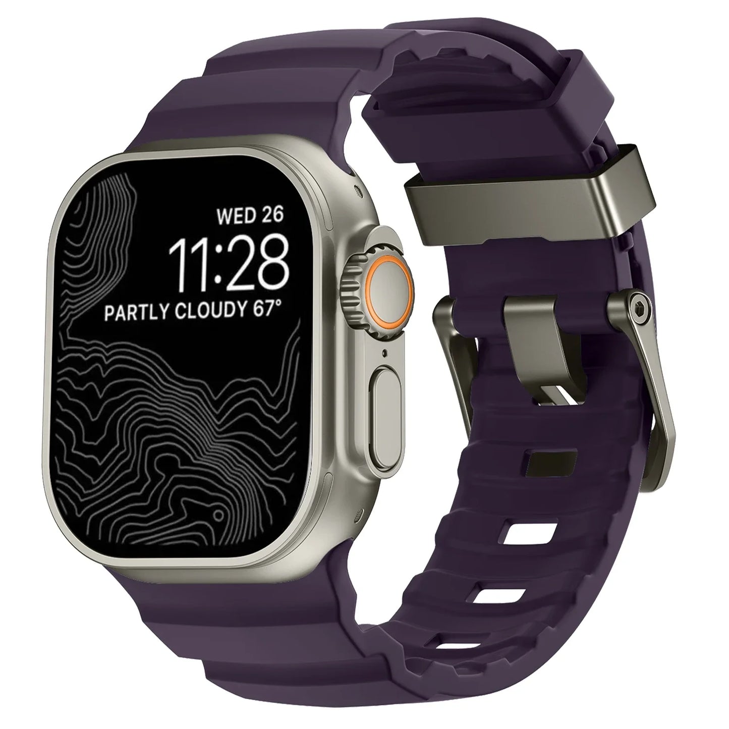 Trail Silicone Band for Apple Watch Ultra