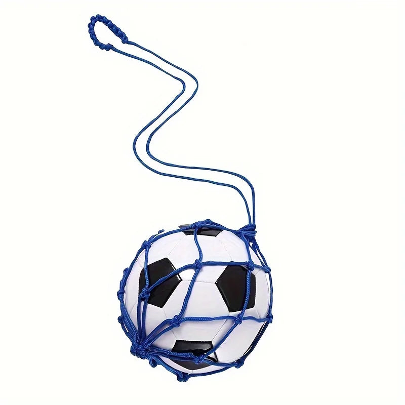 1pc football kicking trainer net bag portable