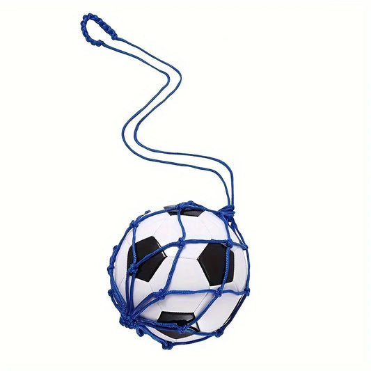 1pc football kicking trainer net bag portable