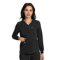 KUNGFU SCRUBS Women Long-sleeved Scrub Tops Nursing T-shirt