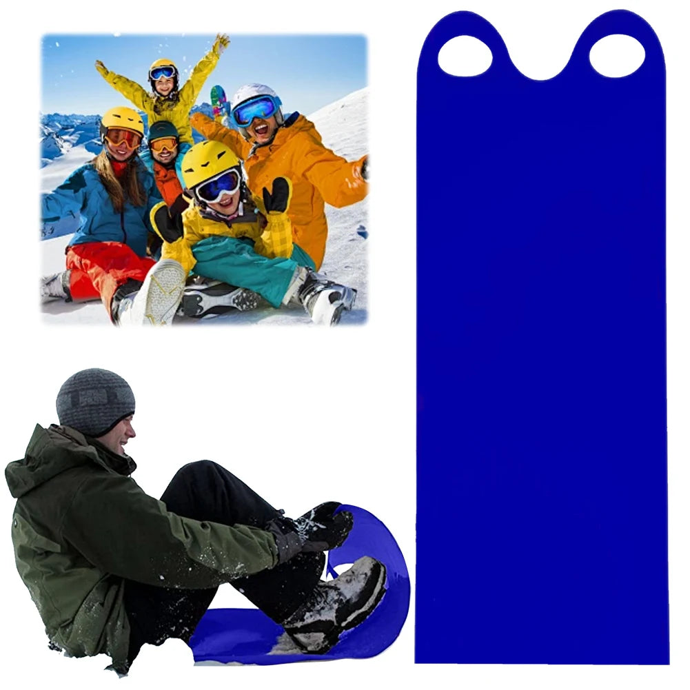 Roll Up Snow Sled Foldable Snowboard Portable Snow Slider