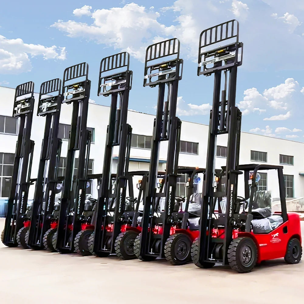 4WD High Load Forklift 5 Ton High Quality Euro 5 Diesel Forklift